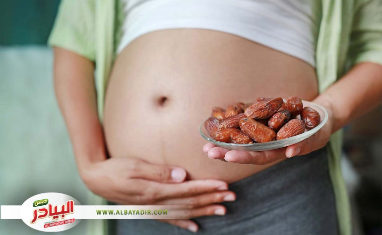 Benefits of dates on the leg of the pregnant